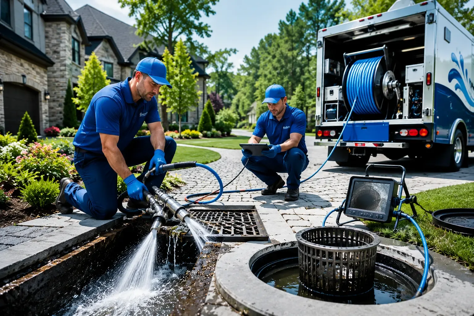 Local outdoor drain cleaning professionals in Skanee, MI